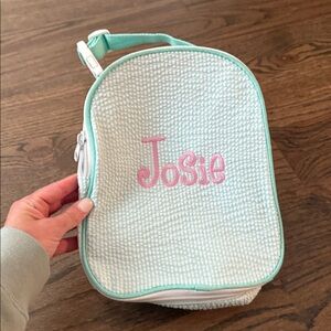 Oh Mint Green Personalized Lunch Bag “Josie”